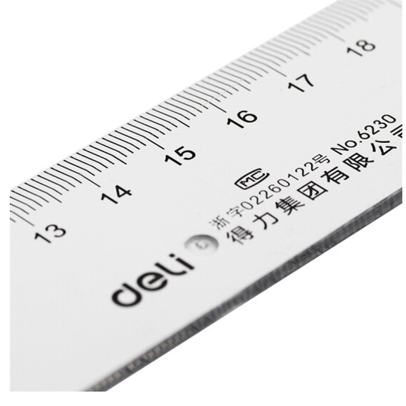 得力(deli)6230 30cm塑料直尺