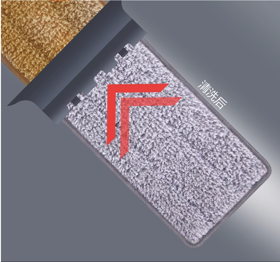 大卫国产旋转强力拖把塑料材质客厅清洁神器高效去污设计高清大图