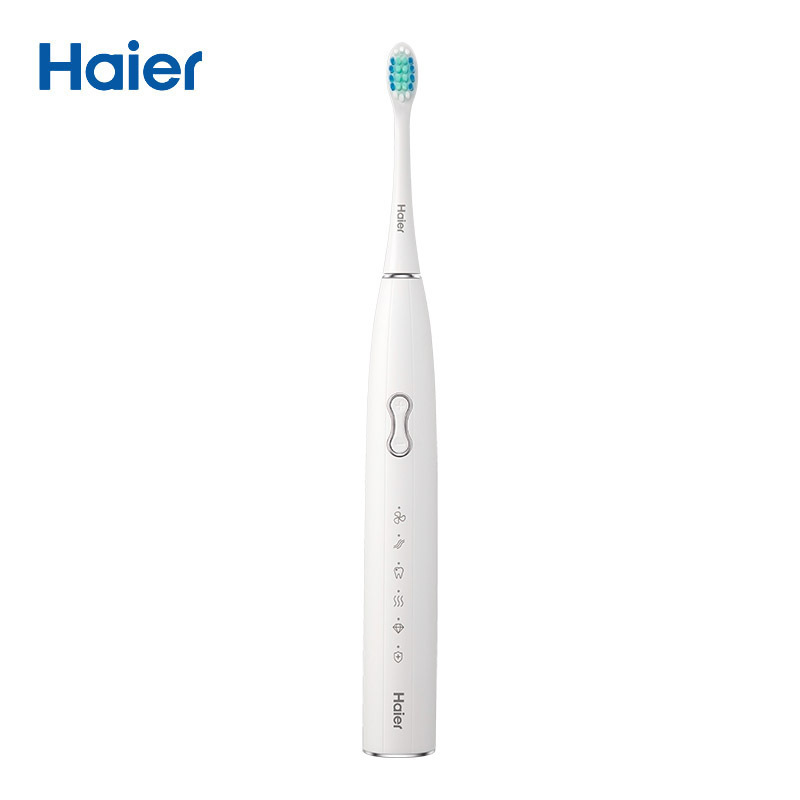 海尔（Haier）电动牙刷 HB551-01琉璃白电动牙刷充电式情侣套装智能超声波全自动女生软毛学生超长续航