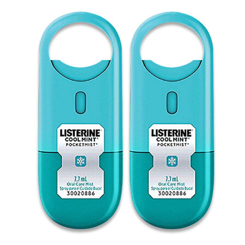 李施德林(LISTERINE)口腔喷雾 冰蓝口味 双包装