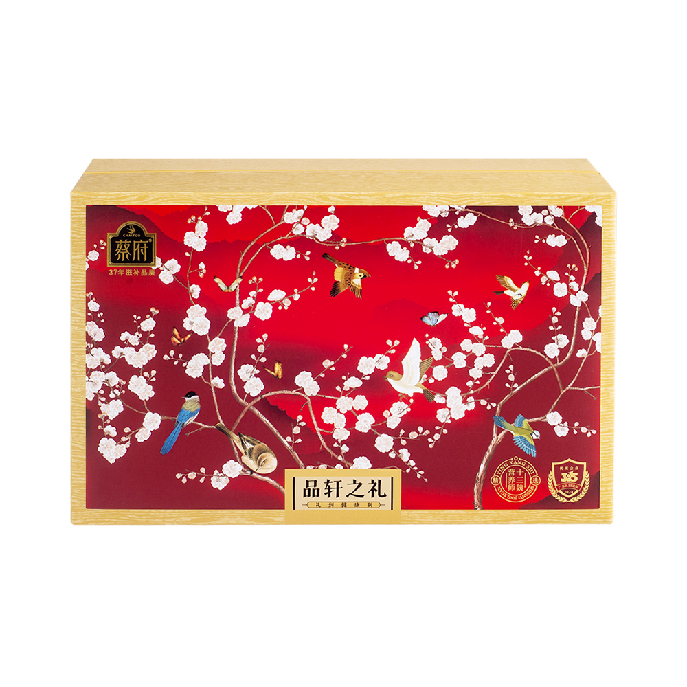 蔡府润养双娇100g(西洋参50g+石斛50g)蔡府品轩之礼西洋参石斛长辈送礼滋补高档伴手礼盒高清大图