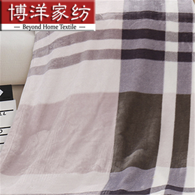 博洋(BEYOND) X91916200204 貂狐手感绒毯-悦 180*200cm (条)