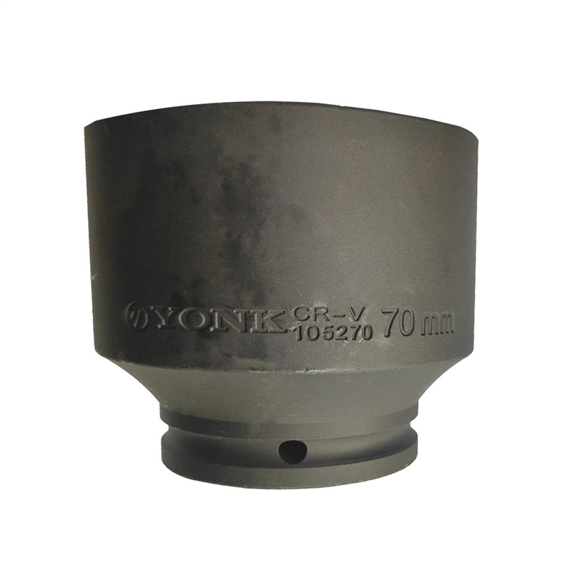约克19mm系列公制重型套头(筒) 黑色 28mm