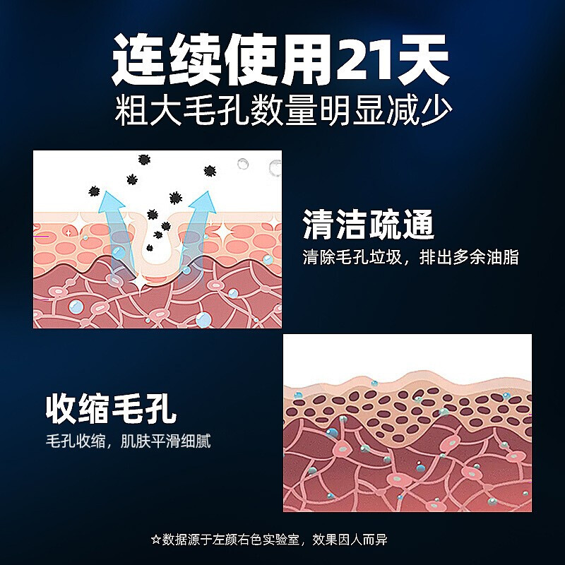 左颜右色 毛孔清润保湿 精华液30ml高清大图