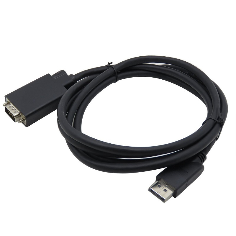 酷比客(L-CUBIC) Display Port 转 VGA/黑色/1.8M LCAVDVBK-1.8M(单位:根)