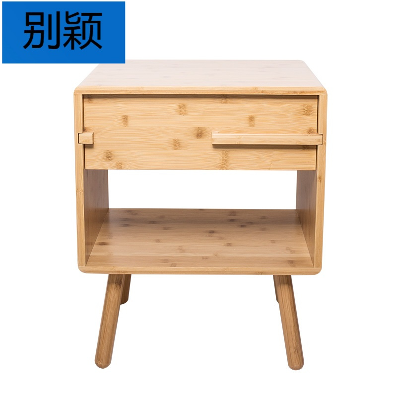 别颖橙舍 简约现代床头柜储物柜带单抽屉收纳边柜简易小户型卧室家具