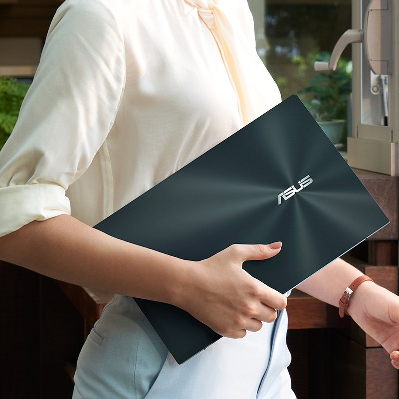 华硕(ASUS) 灵耀X双屏 UX4100 11代酷睿14英寸轻薄本笔记本电脑(i7-1165G7 16G 512G MX450独显 高色域 双屏双触控 )爵士蓝