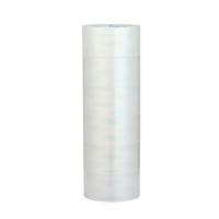 齐心 JP5506-6 普透封箱胶带 透明封箱胶 打包胶带 6卷/筒55mm*60y