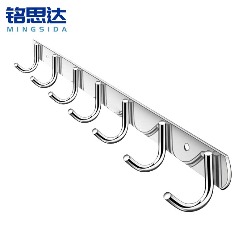 铭思达不锈钢挂钩7钩个高清大图