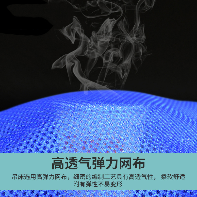 苏宁极物 挂式猫床吸盘挂窝透气宠物窝 猫吊床 粉色