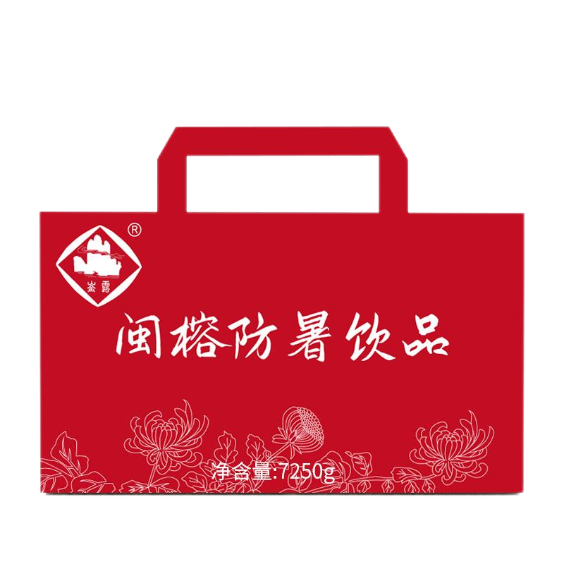 崟露桶装菊花桶装茶叶瓶装苏打气泡水礼盒五7250克盒高清大图