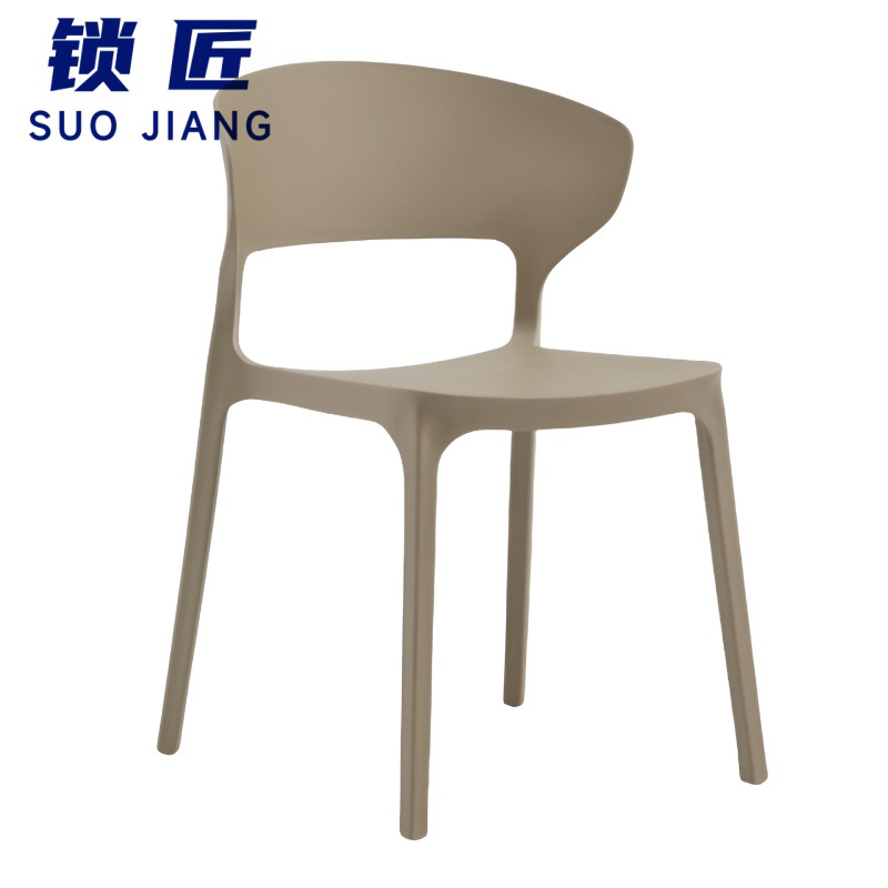 锁匠 塑料椅 卡其色 把高清大图