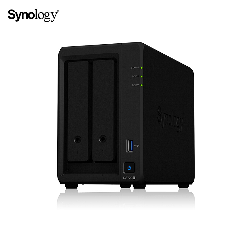 群晖synologyds720替代ds7182盘位nas网络存储服务器无内置硬盘视频