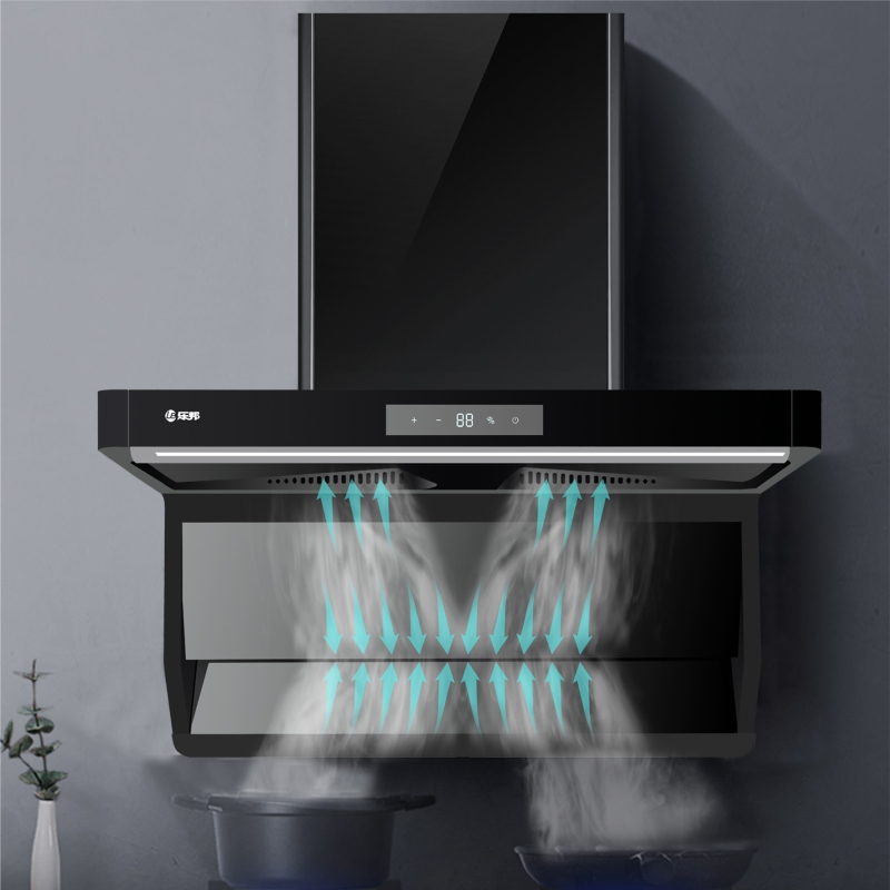 [线下专柜款]乐邦油烟机大吸力抽油烟机厨房侧吸油烟机顶吸式油烟机
