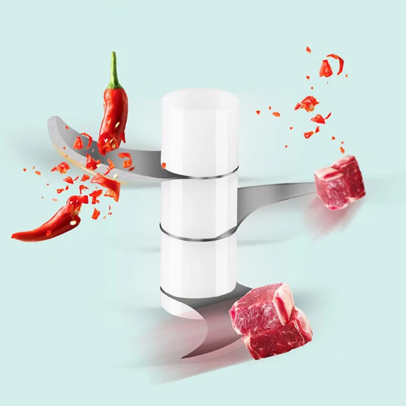 笨笨马(BenBenMa) BD07小型料理绞肉机宝宝辅食打蒜泥器搅拌机 辅食机高清大图