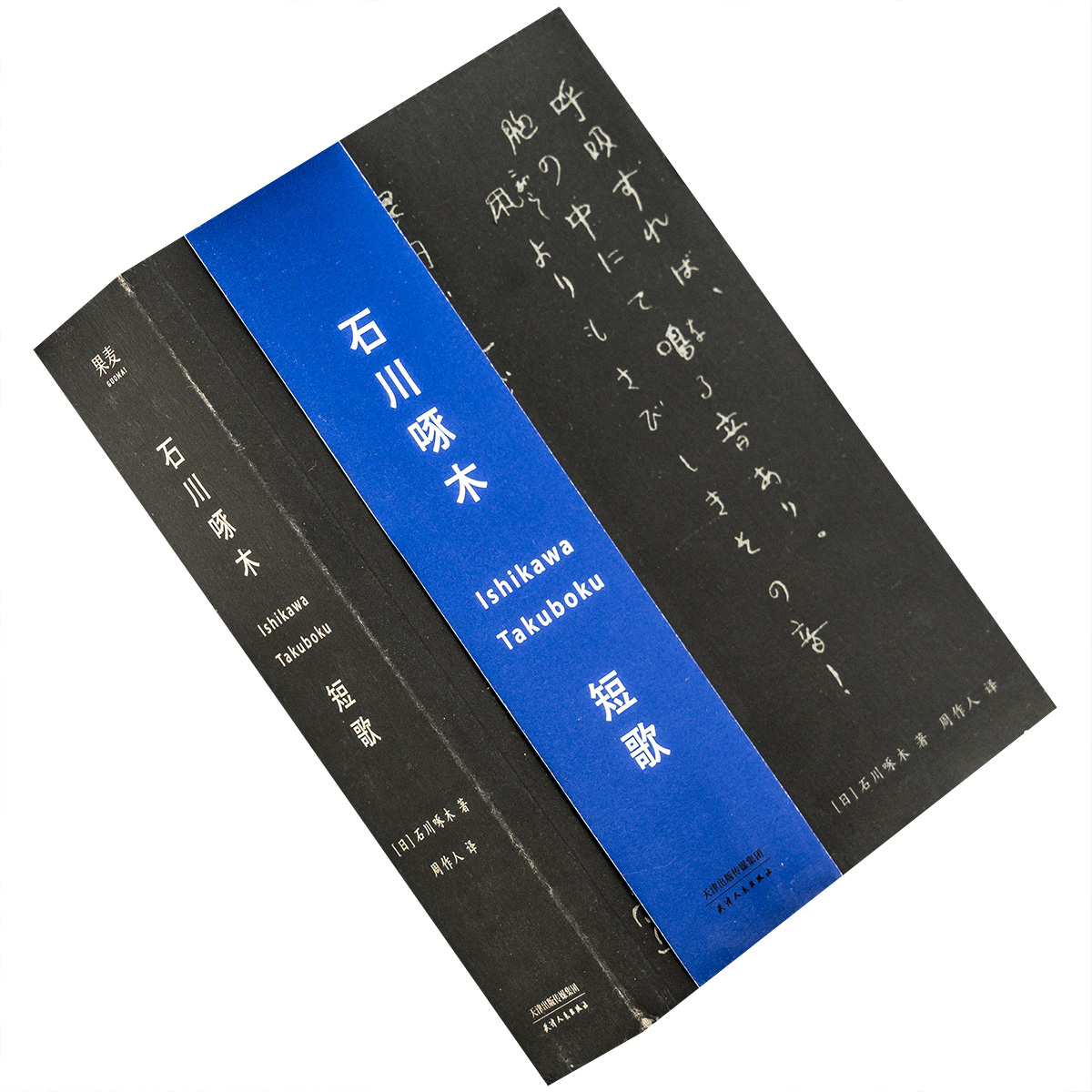 [正版]石川啄木短歌 中日双语版 周作人翻译 诗歌 9787201141176 果麦·外国文学经典 天津人民出版社 书籍高清大图