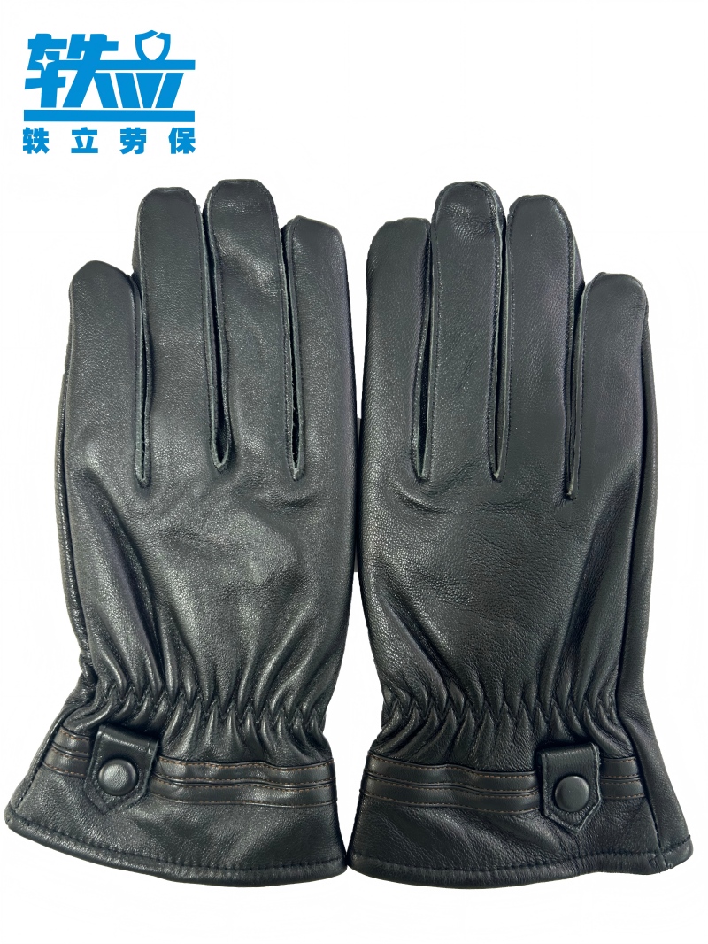 轶立 防寒羊皮手套 均码/副高清大图