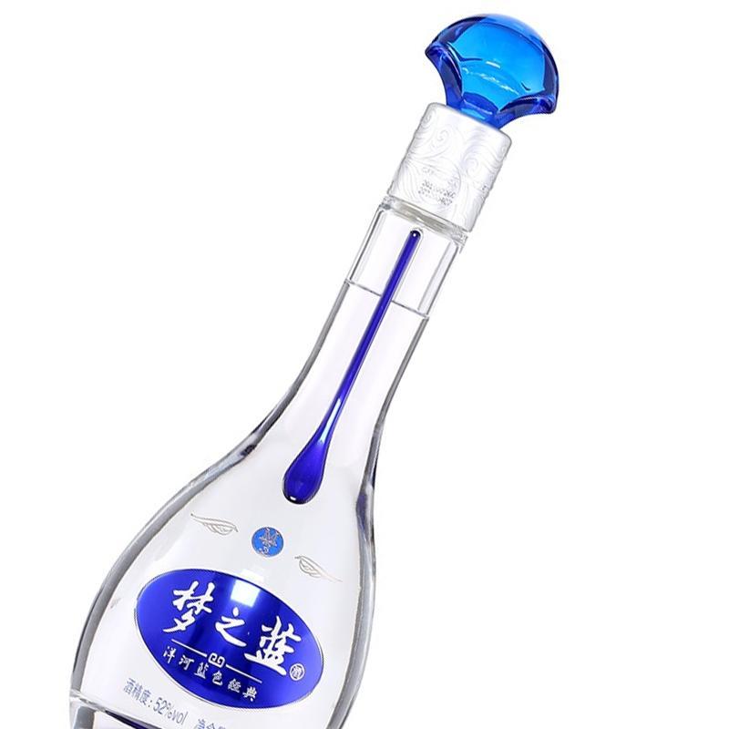 洋河(YangHe)蓝色经典梦之蓝M3 52度1000ml单瓶装浓香型白酒(新老包装随机发货)