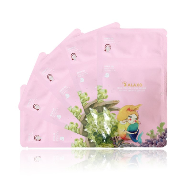 韩国艾拉秀人鱼公主 粉色珍珠两部曲补水面膜滋润营养;修护;清爽;保湿补水面贴膜