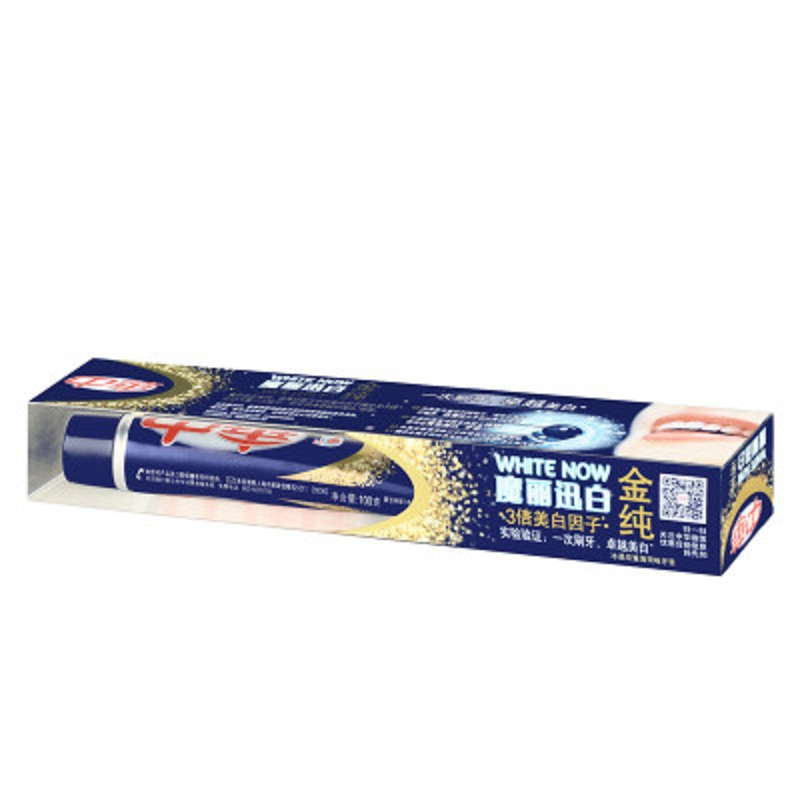 中华 金纯魔丽迅白 冰晶双重 薄荷味 牙膏 100g(单位:支)