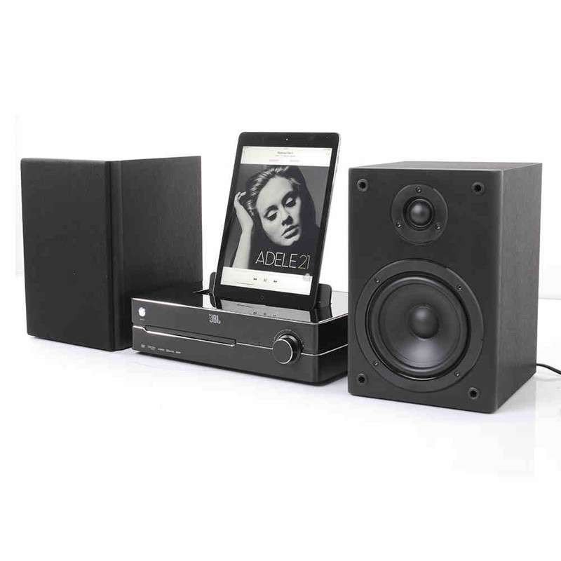 JBL MS702 蓝牙迷你组合音响 多媒体台式音箱 黑色