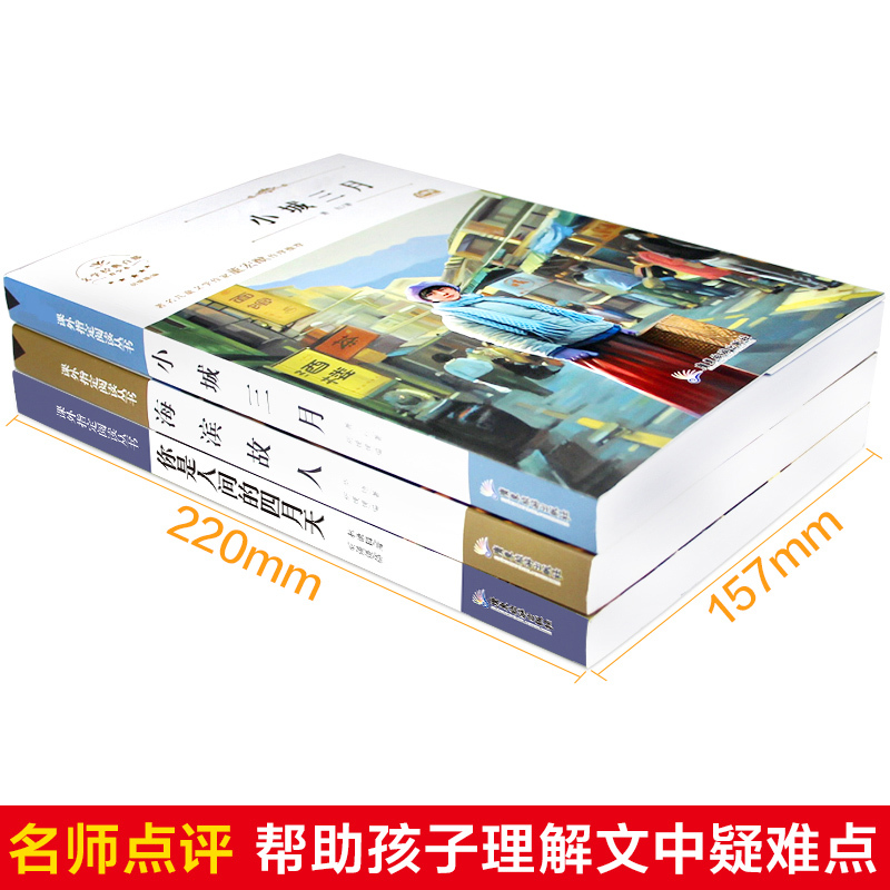 [正版]全3册 世界经典文学名著你是人间的四月天 林徽因 小城三月 海滨故人当现代诗歌散文随笔小说文学名著 书青春