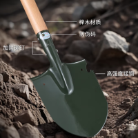 昌林 锰钢工兵铲战备锹露营锹108A[加长版] 20把/箱
