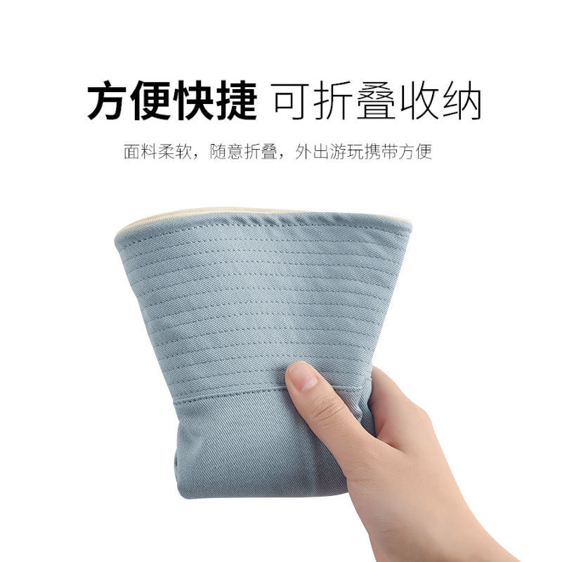 渔夫帽女防晒双面韩版潮遮阳夏季大檐太阳帽子高清大图