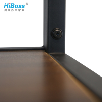 HiBoss简约现代中式博古架展示架书架陈列架置物架