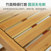 瑞仕达 Restar竹躺椅阳台家用休闲折叠午休成人老人逍遥椅懒人靠背夏凉靠椅子
