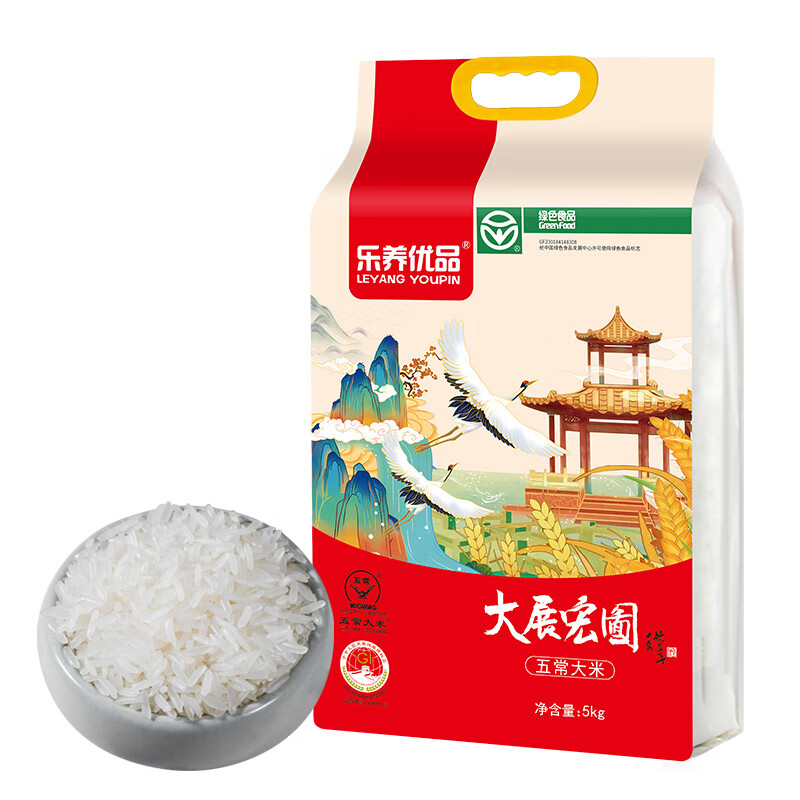 乐养优品 五常大米大展宏图 5KG高清大图