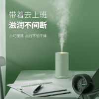 海纳斯(HANASS)加湿器HM-101家用大喷雾空气加湿器小型轻音卧室宿舍学生办公室暖光氛围灯桌面大雾量定时关机