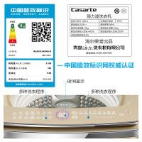 卡萨帝(Casarte)C801 100U1 10公斤大容量波轮全自动洗衣机 免清洗 智能WIFI物联 能洗真丝羊毛