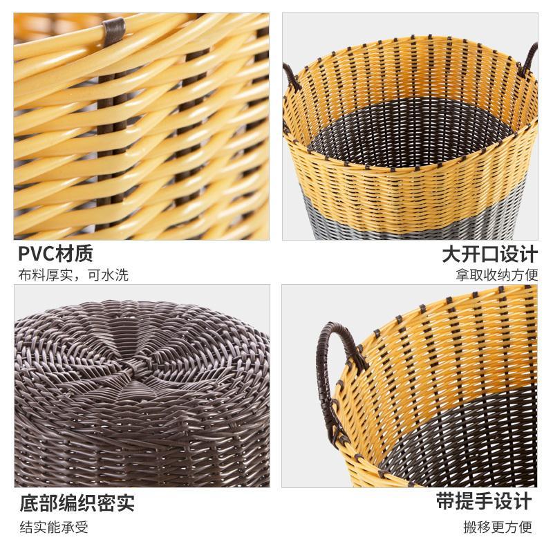 脏衣服收纳筐衣物脏衣篓洗衣篮浴室收纳篮脏衣收纳框脏衣篮