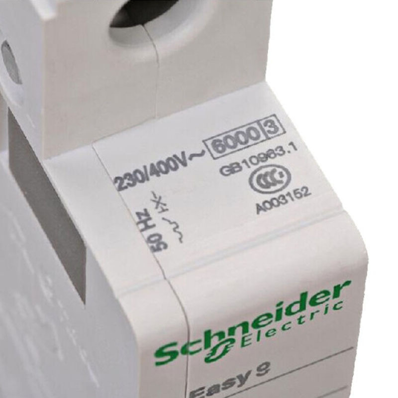 施耐德(Schneider)空气开关E9系列空开家用小型断路器单极空开1P 25A