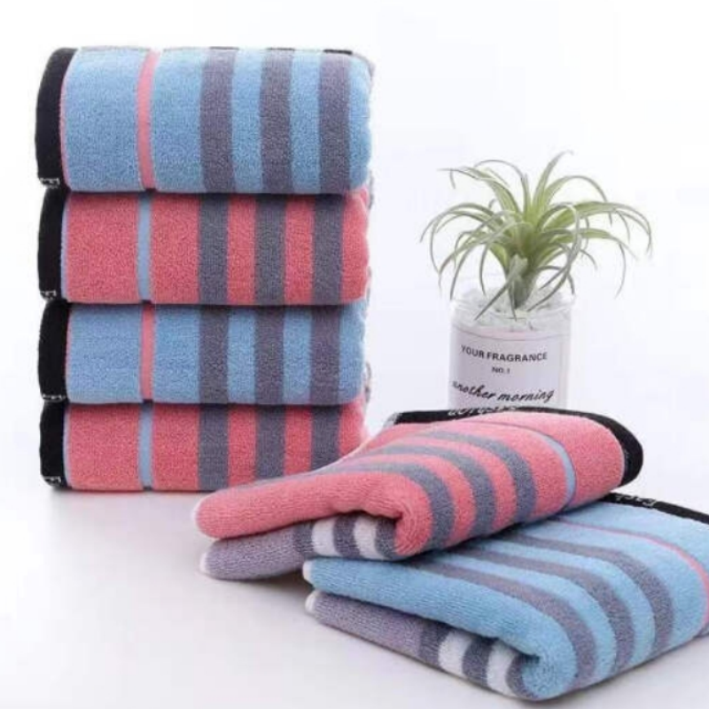 世纪金鹰色织彩格时尚纯棉毛巾 无备注颜色随机(34*76cm)120g/条