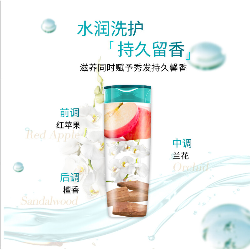 欧莱雅透明质酸水润去屑洗发露倍爽400mL高清大图