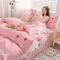 家柏饰(CORATED)全棉全棉四件套床上用品宿舍单双人被套床单三件套4床品被罩套件