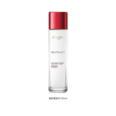 欧莱雅(L'OREAL)复颜清乳柔肤水 130ml 丰润乳液质地 轻盈易吸收 滋润营养;保湿补水 爽肤水