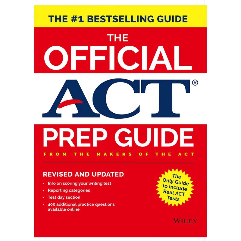 [正版]备考2018ACT考试指南The Official ACT Prep Guide, 2018 Editio高清大图