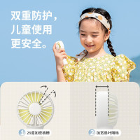 几素 小风扇迷你手持风扇便携小型usb手拿电风扇FA20(2000mAh)白/粉/绿 颜色随机