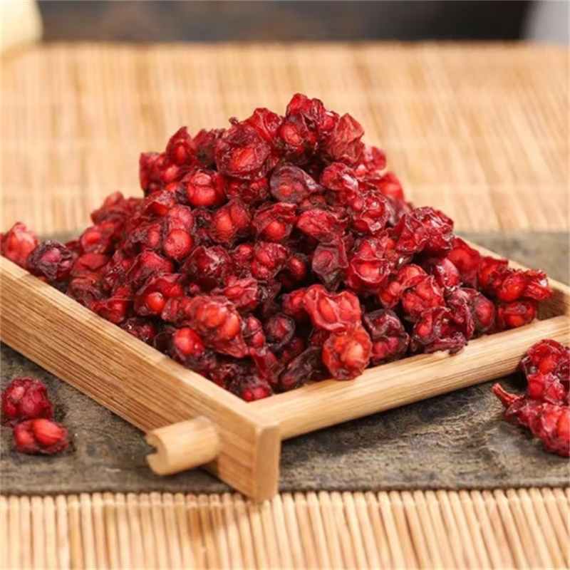 甄选五味子100克干货正品官方店无硫伍味子北五味果小红果煮水泡茶高清大图