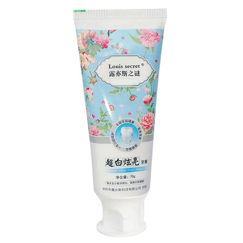 露亦斯之谜牙膏露亦斯之谜牙膏超白炫亮小露牙膏清新口气去口臭去牙渍