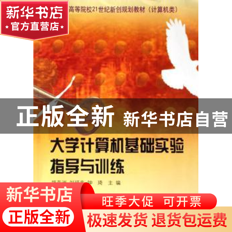 正版 大学计算机基础实验指导与训练 胡声洲,刘福来,钟琦 中国科