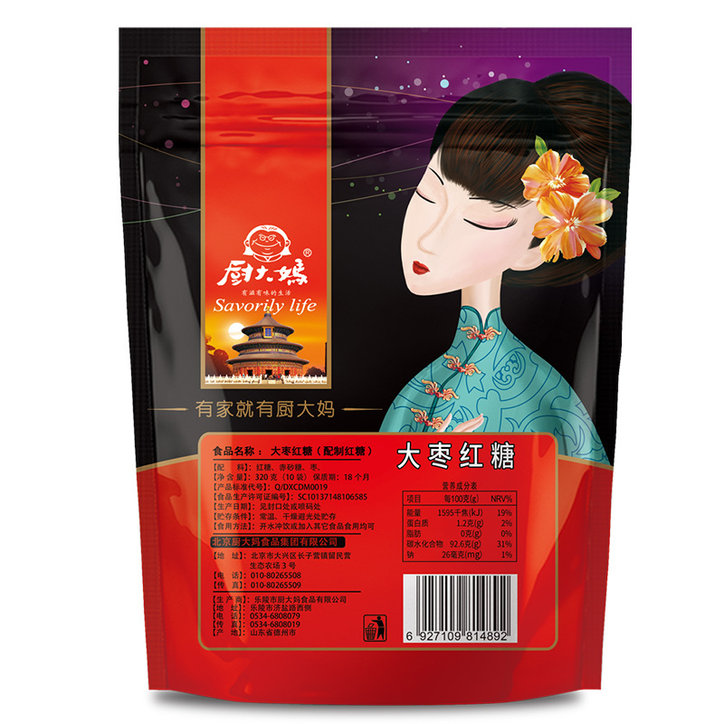 厨大妈大枣红糖320g