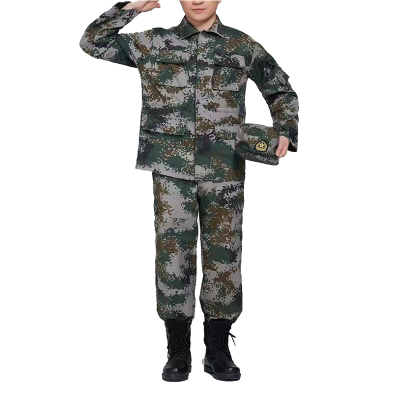 天鸣TM夏季训练鞋服工作鞋服套装1(含帽子腰带) 源头工厂 可定制S-5XL 套高清大图