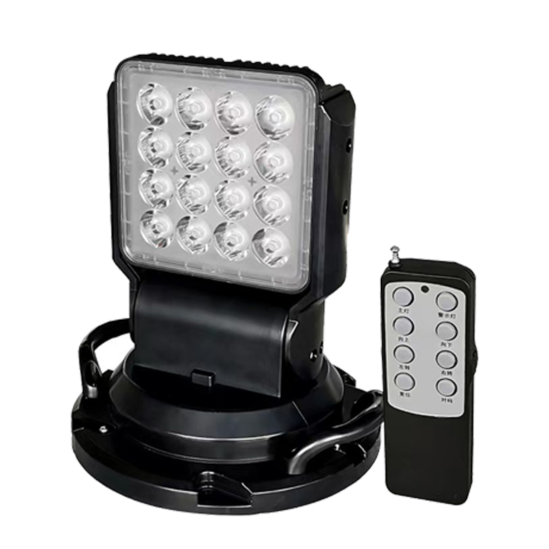 宝富睿光电 BFL2069(LQ) LED 24V 80W IP66 6000K 遥控探照灯 (计量单位:盏) 黑色高清大图