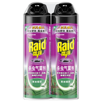 雷达(Raid) 杀虫剂喷雾 550ml*4瓶 绿茶香型 杀蟑喷雾 杀虫气雾剂 杀蟑螂药 灭蟑螂