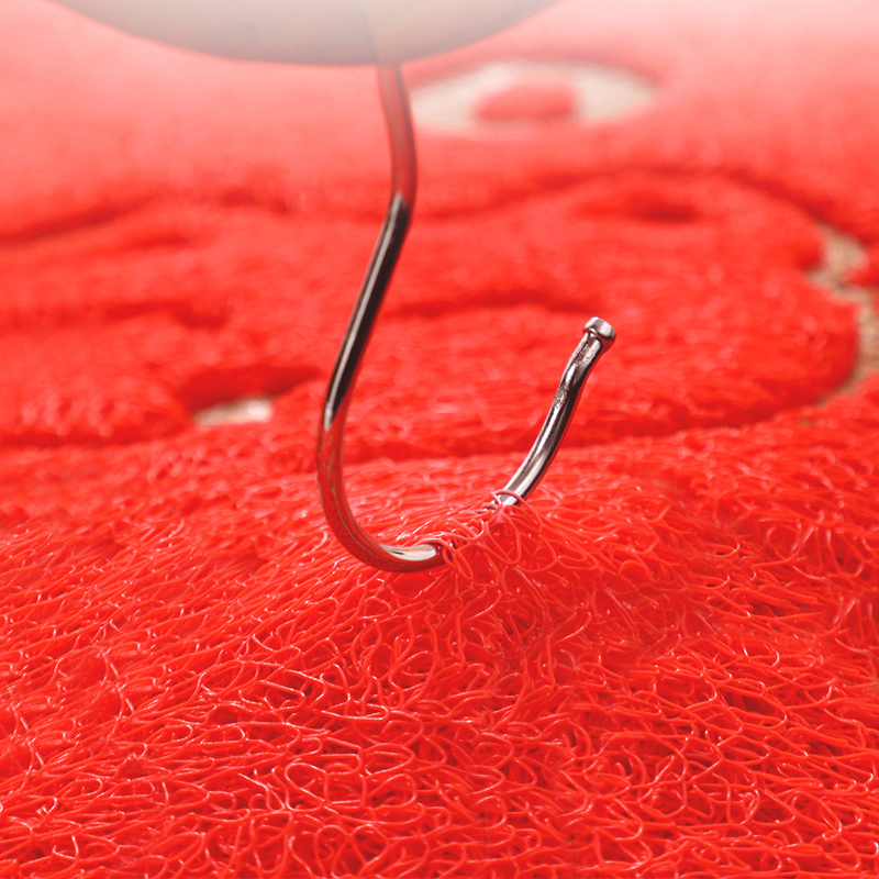 添福运 进门地垫入户门门口丝圈地垫店铺迎宾脚垫欢迎光临出入平安门垫进门耐磨pvc脚垫家用户外垫子防滑蹭土喜庆红色地毯高清大图