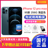 [二手95新]Apple iPhone 12 pro max 256GB 海蓝色 二手 国行全网通5G 苹果二手手机